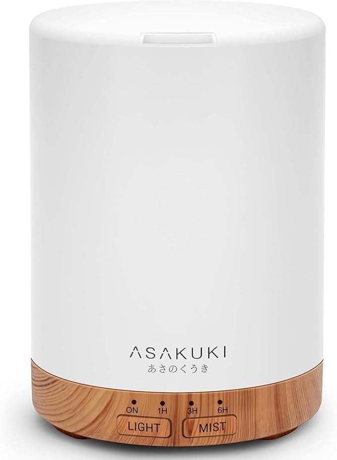 Ultrasonic essential oil diffuser for calming recovery rooms