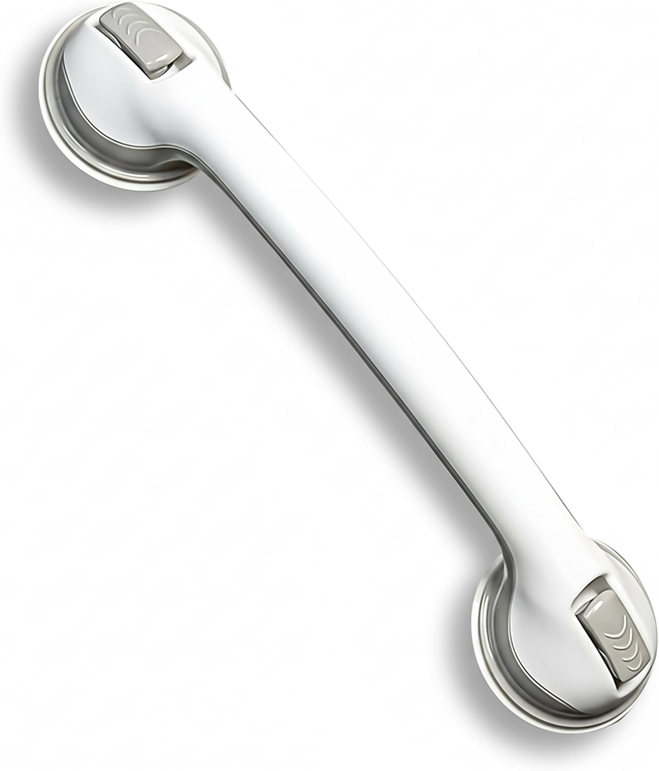 Bathroom safety suction grab bar for shower and tub