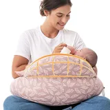 Supportive wraparound nursing and feeding pillow