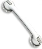 Bathroom safety suction grab bar for shower and tub
