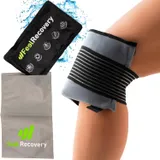 Set of two reusable gel ice packs for hot and cold therapy