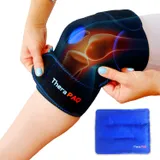 Knee ice pack wrap for cold therapy after surgery