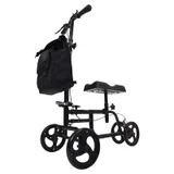 Knee walker scooter for non-weight-bearing foot and ankle recovery